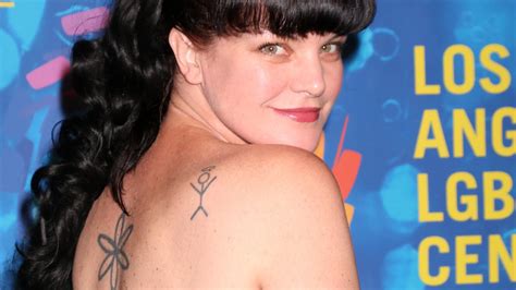 pauley perrette tattoos|The Truth About Abby From NCIS Tattoos